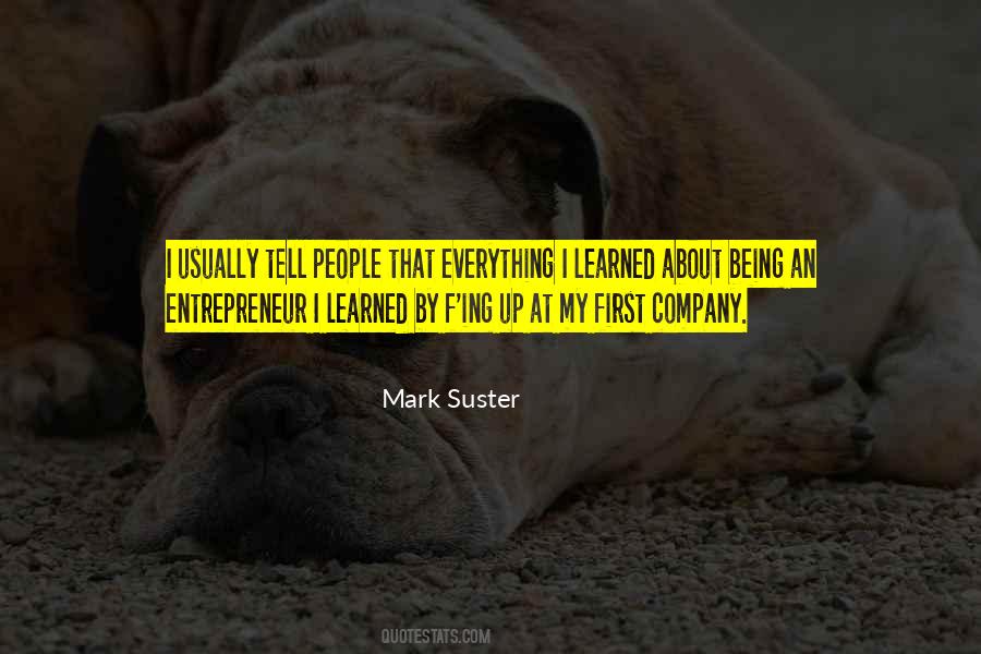 First Company Quotes #313590