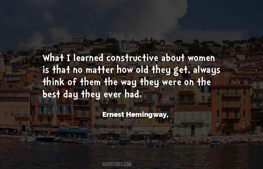 Old Best Quotes #1750454