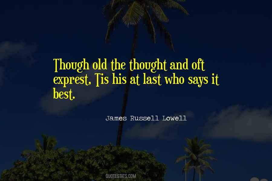 Old Best Quotes #186987