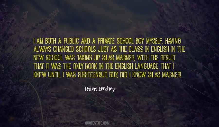 School Boy Quotes #1468751