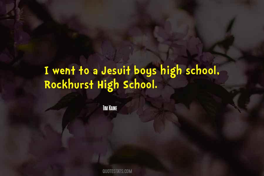 School Boy Quotes #296995