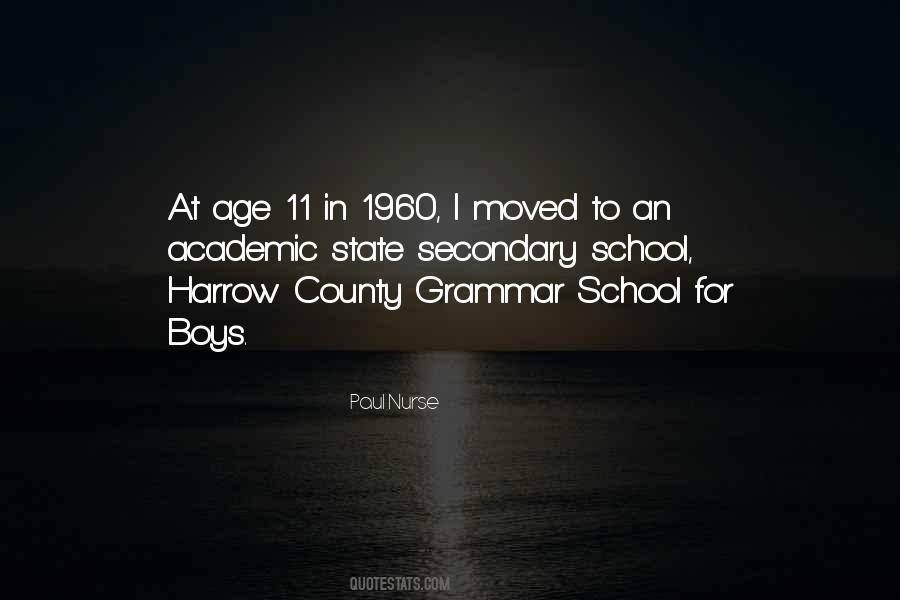 School Boy Quotes #322710