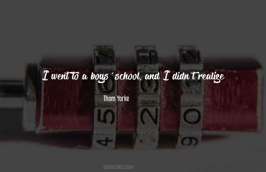 School Boy Quotes #516048