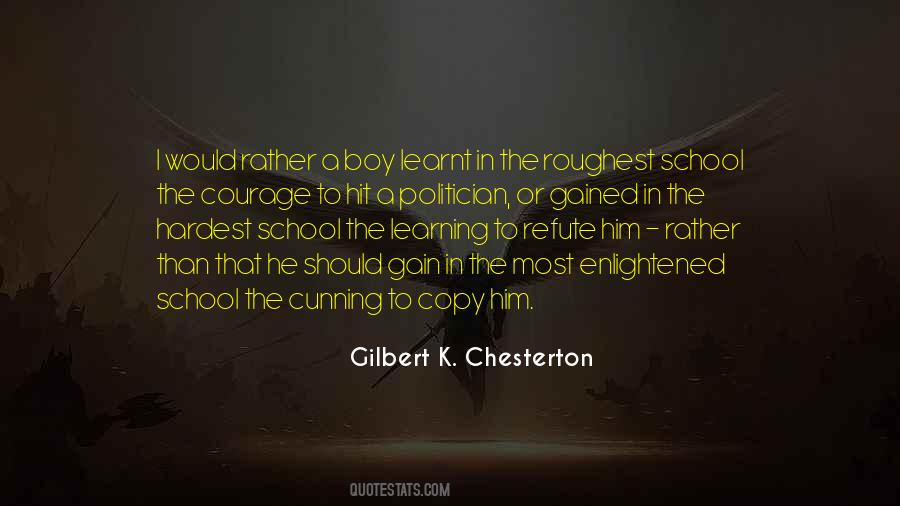 School Boy Quotes #562535