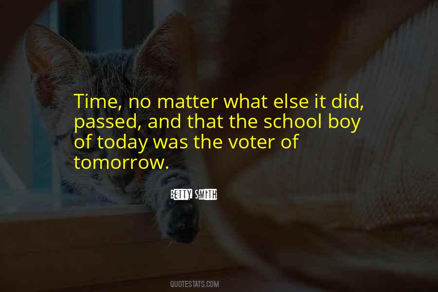 School Boy Quotes #918569