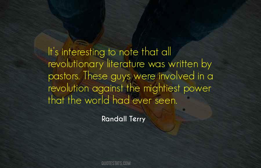 Revolutionary Literature Quotes #1085186