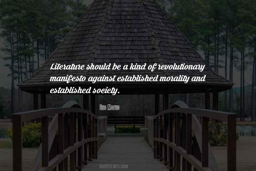 Revolutionary Literature Quotes #1289037