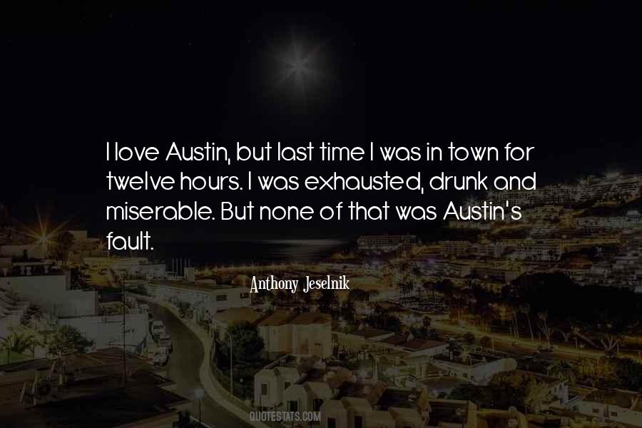 Fault Love Quotes #241364