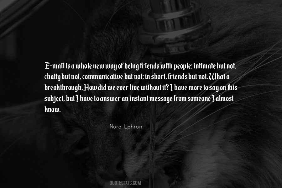 Quotes About Not Being With Someone #497020