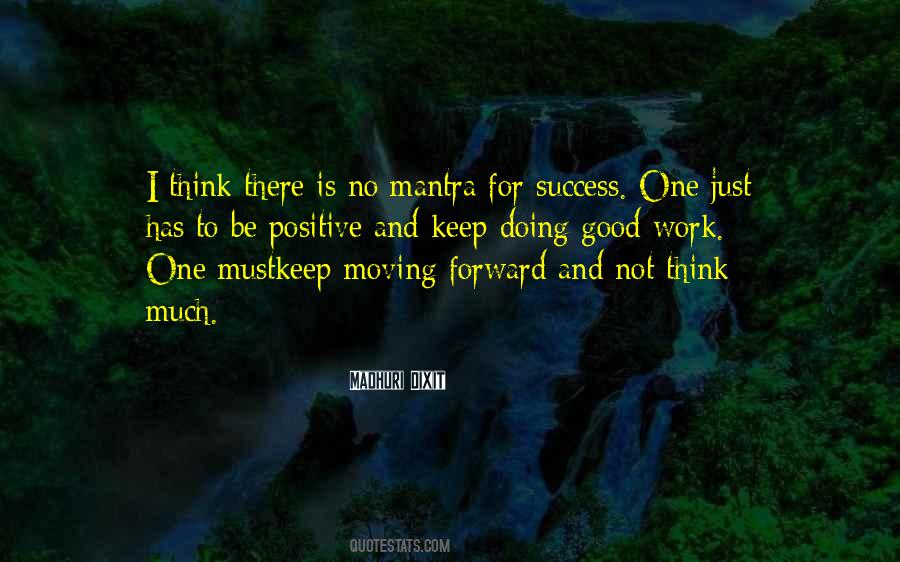 Moving Forward Success Quotes #1772601