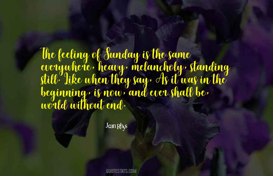 Sunday Feeling Quotes #861023