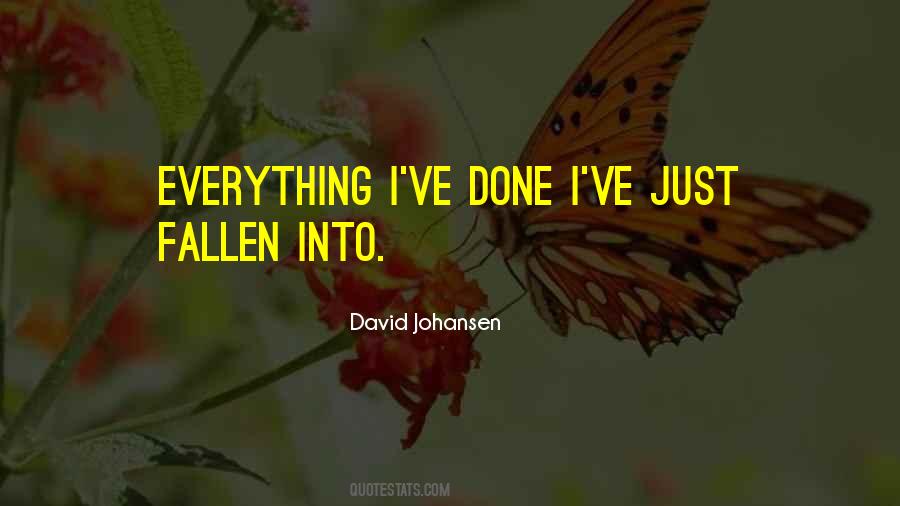 Everything Done Quotes #105088