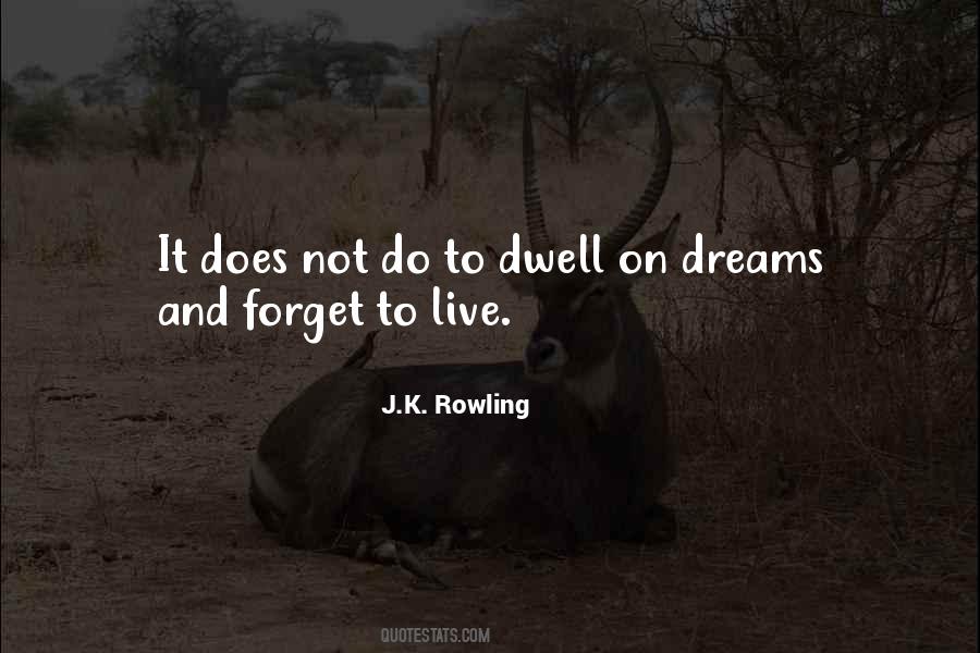 It Does Not Do To Dwell Quotes #1268451
