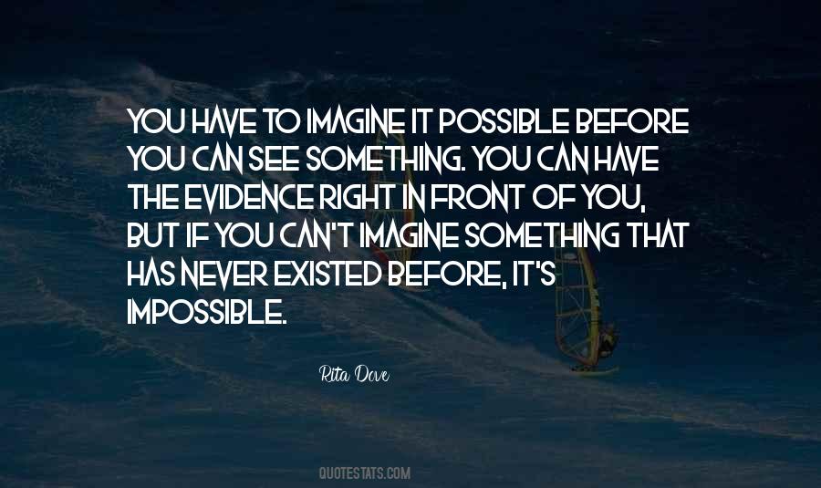 Imagine The Impossible Quotes #68817