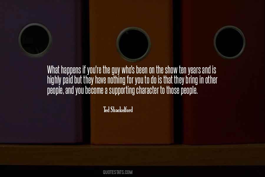 Who Is For You Quotes #19298