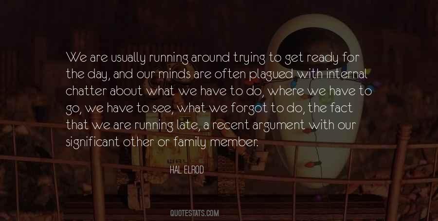 Family Running Quotes #660038