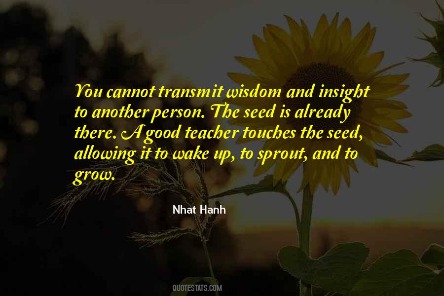 Teacher Grow Quotes #1182317