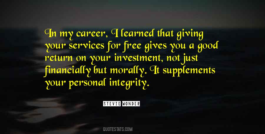 Personal Services Quotes #1768450