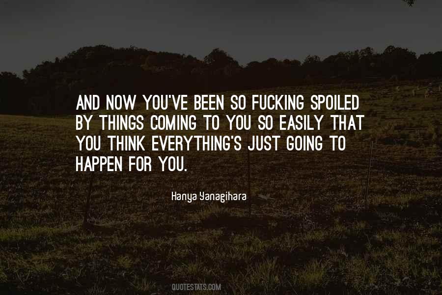 Everything Happen Quotes #62305