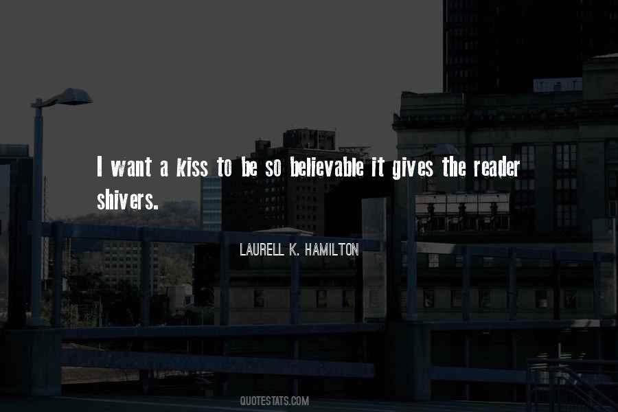 Want A Kiss Quotes #1534878