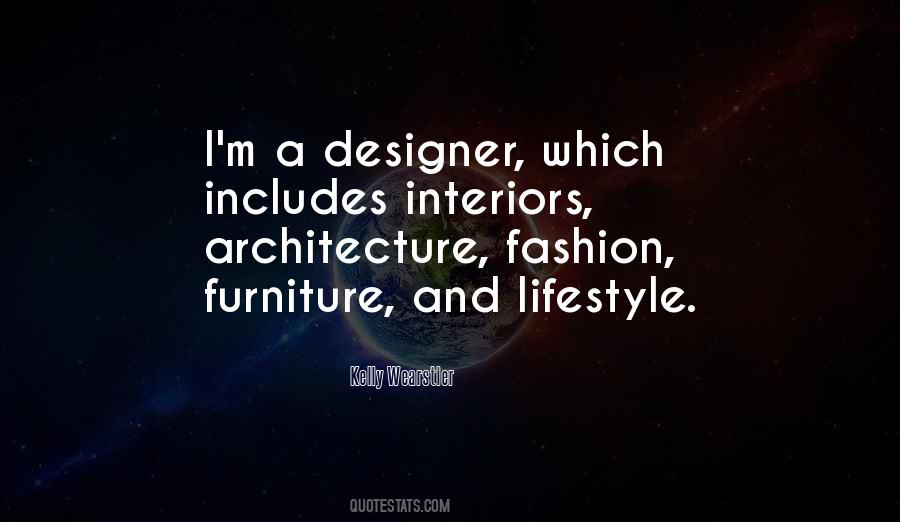 Quotes About A Fashion Designer #359687