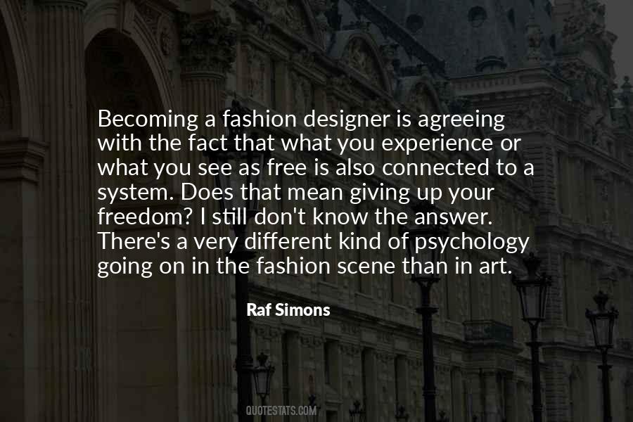 Quotes About A Fashion Designer #83211