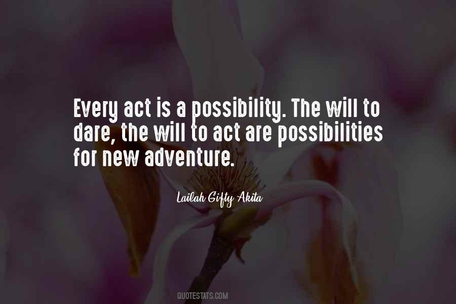 The Will To Act Quotes #1254211