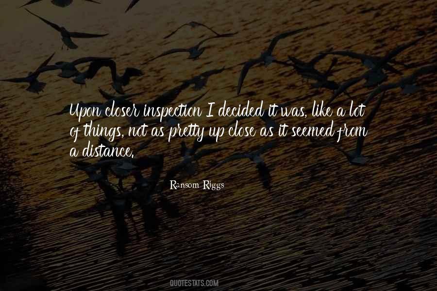 From Distance Quotes #31263