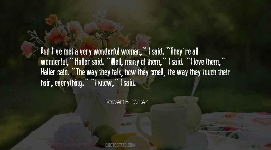 The Woman I Love Quotes #146001