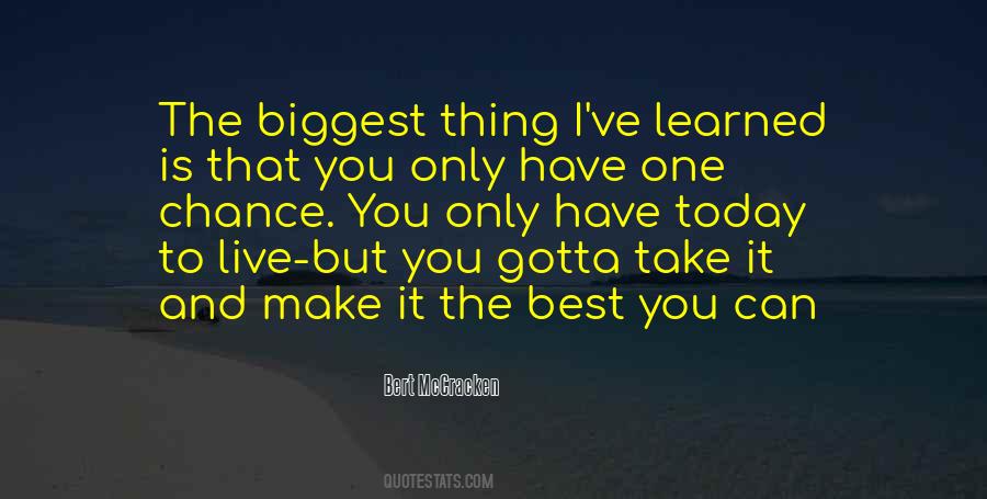The One Best Quotes #260529