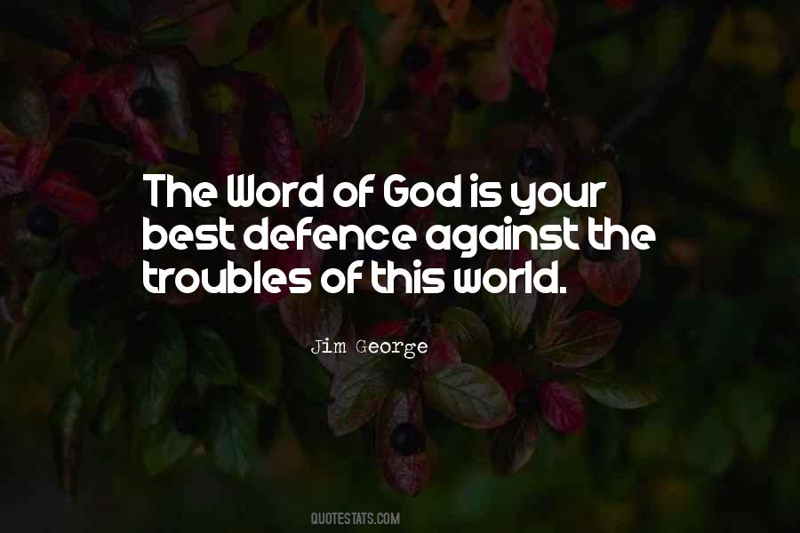 Troubles God Quotes #1096127