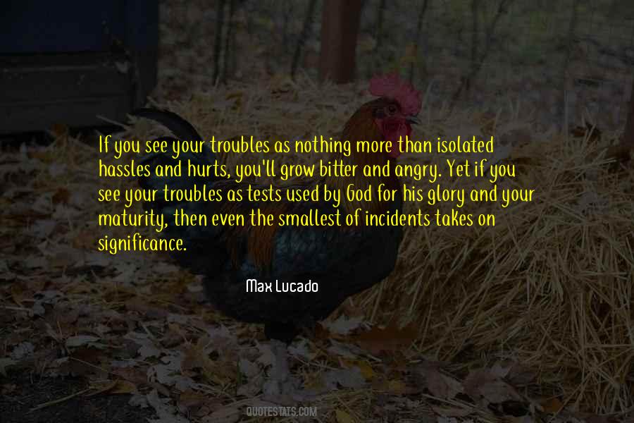 Troubles God Quotes #1155908