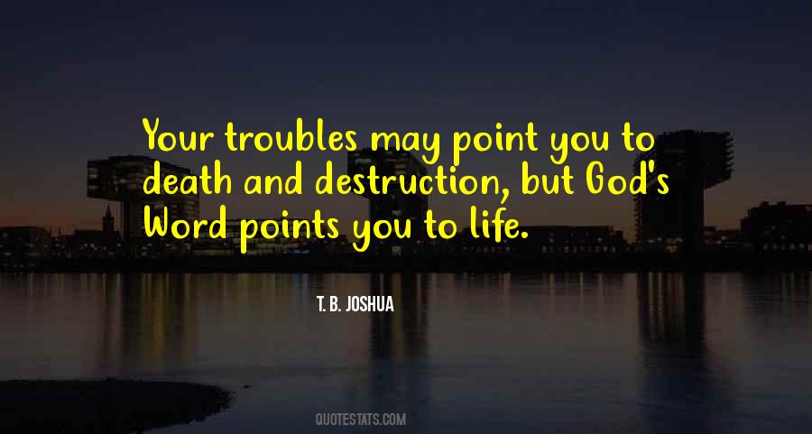 Troubles God Quotes #1776844