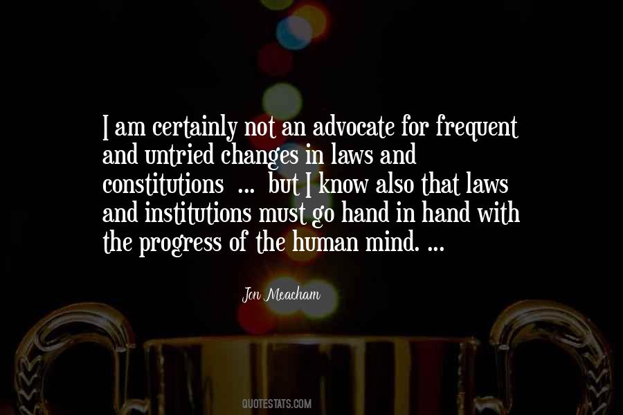 Changes In Human Quotes #1091978
