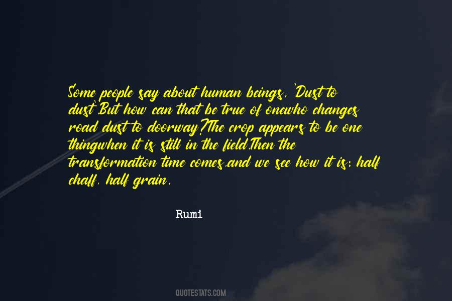Changes In Human Quotes #1302229
