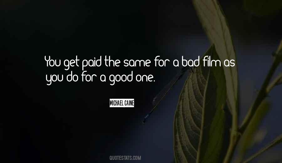 Bad Film Quotes #1575999