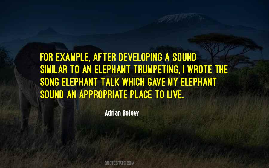 Quotes About An Elephant #1457419