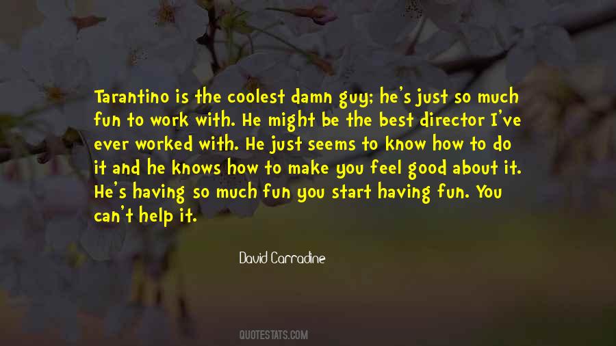 Best Director Quotes #488880