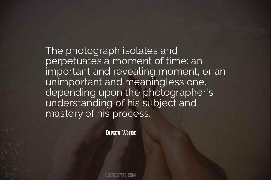 Important Photographer Quotes #1854566