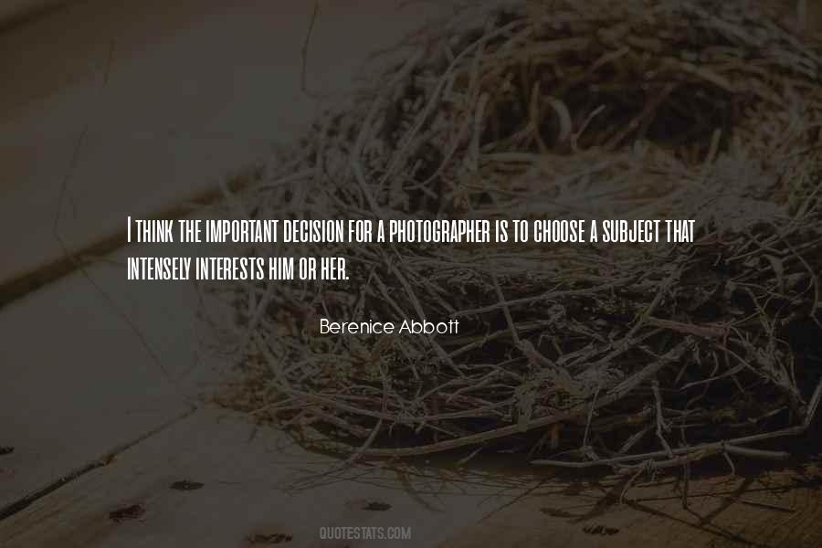 Important Photographer Quotes #606390