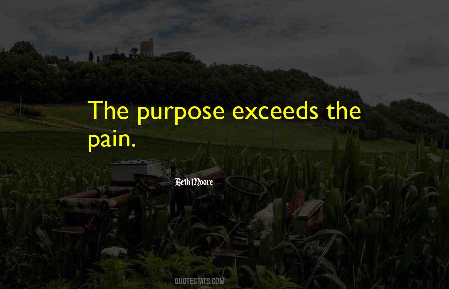 Pain Purpose Quotes #1663764