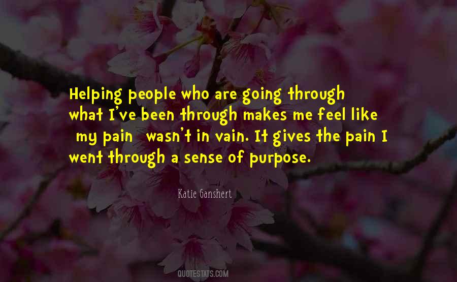 Pain Purpose Quotes #744180