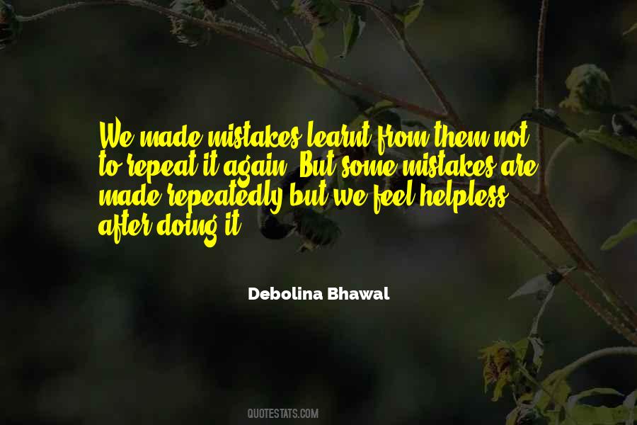 Feel Helpless Quotes #1404565