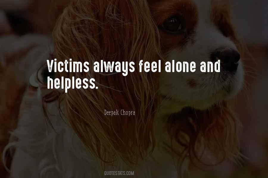 Feel Helpless Quotes #257524
