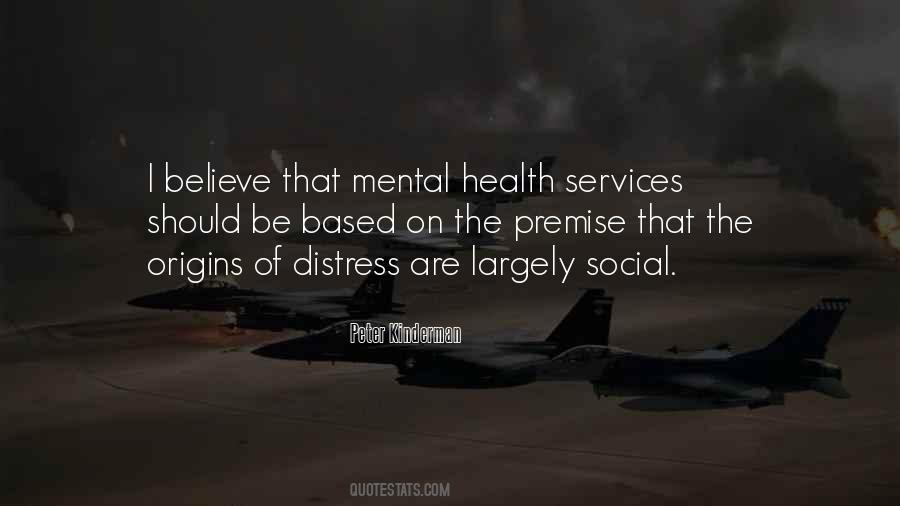 Mental Health Services Quotes #399565