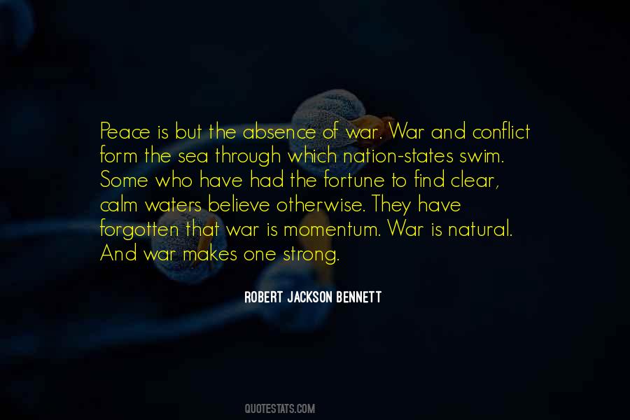 Strong War Quotes #1006372