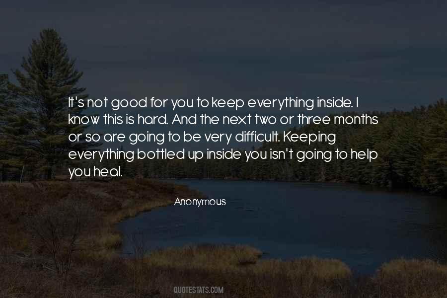 Everything Is Going Good Quotes #1646264