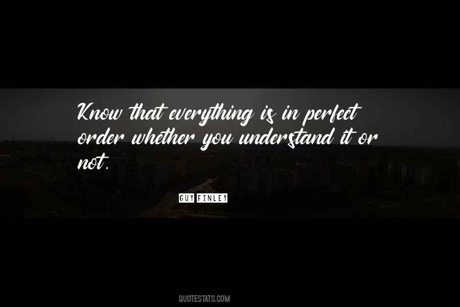 Everything Is Going Perfect Quotes #54936