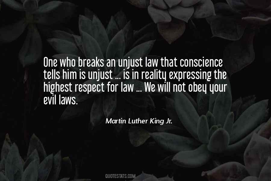 Respect Law Quotes #226026