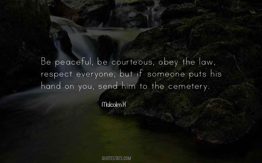 Respect Law Quotes #645148
